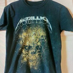 Kids Black Graphic T-Shirt